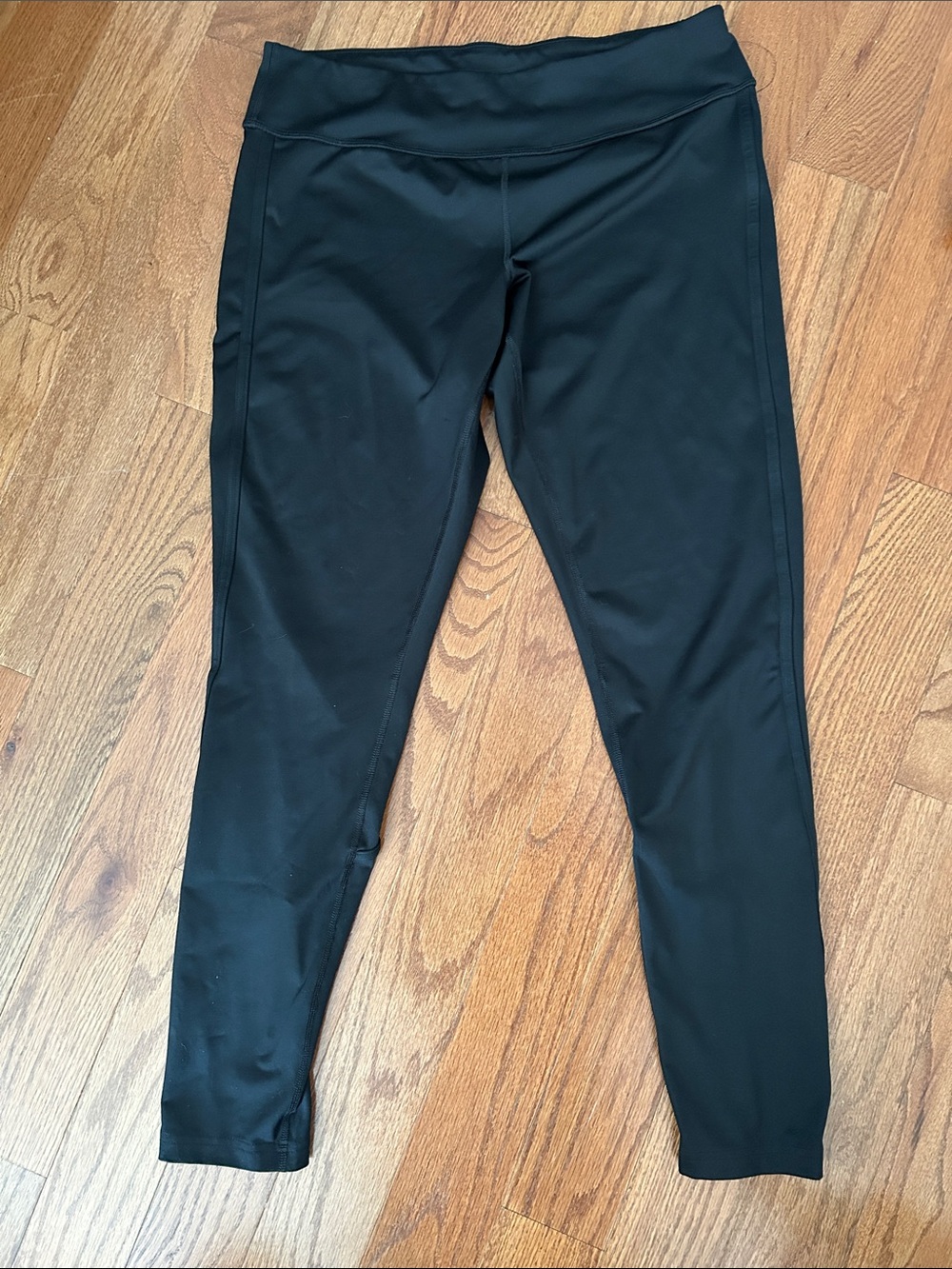 Express Core Performance Black Athletic Leggings Large